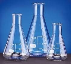 ERLENMEYER 25 ML DE VIDRIO
