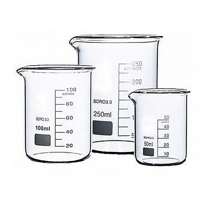 VASO PPDO.GRADUADO DE VIDRIO 2000 ML